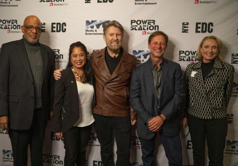 Photo from Berklee NYC's Power Station reopening event 