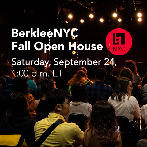 Berklee NYC Fall Open House